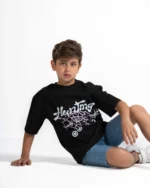 Dolabcoo Hunting Black KIds Tee - Image 5