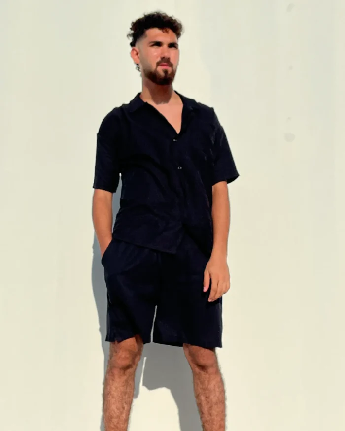 Dolabcoo linen Black Short - Image 1