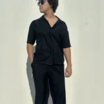 dolabcoo linen Black Pant