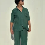 dolabcoo linen Green Pant