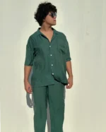 dolabcoo linen Green Pant