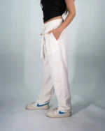 dolabcoo Linen White Pant - Image 3