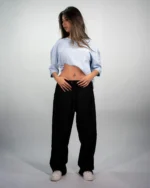 dolabcoo Linen Black Pant - Image 3