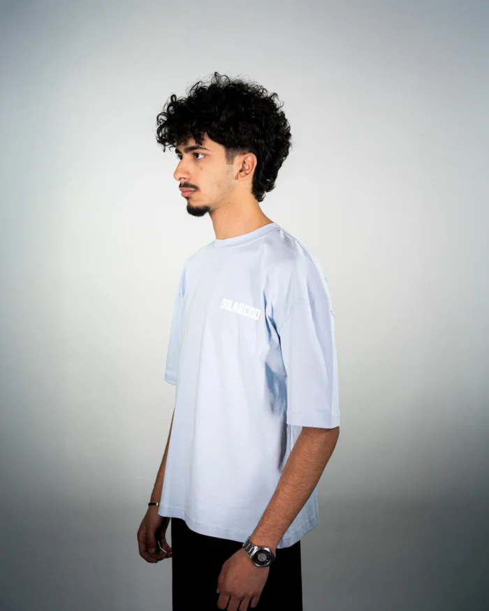 Dolabcoo Baby Blue Basic Tee - Image 4