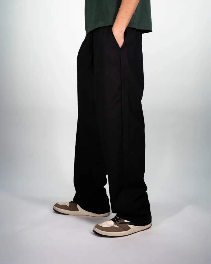 dolabcoo Linen Black Pant - Image 4
