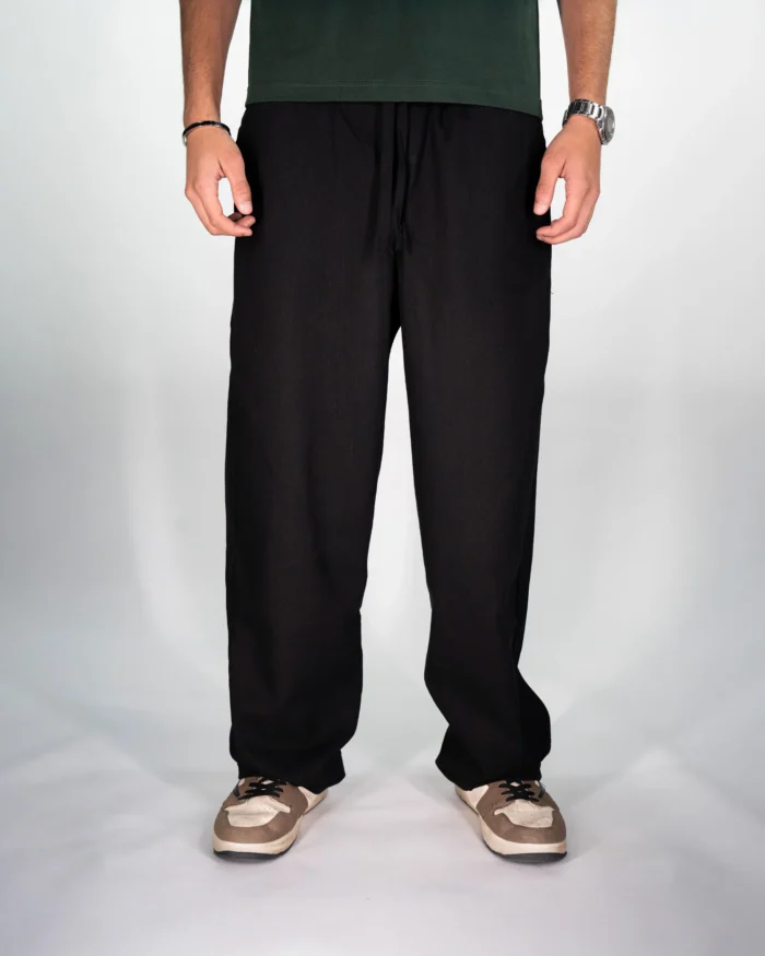 dolabcoo Linen Black Pant - Image 2