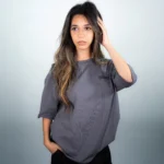 Dolabcoo Grey Basic Tee